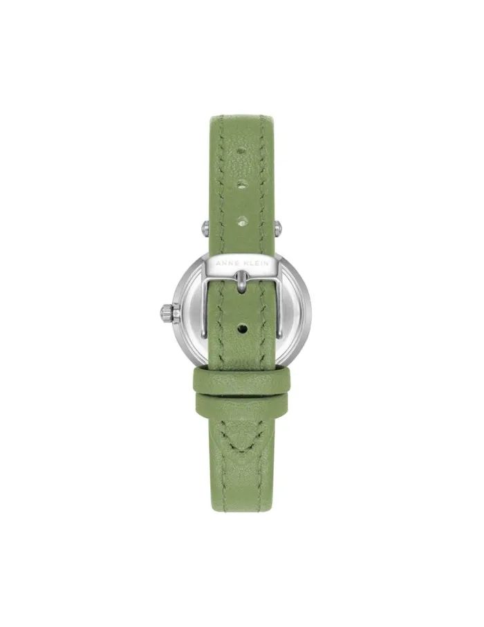 Women Consider It Sustainable Leather Strap Watch Yellowgoldtone Anne Klein Watches