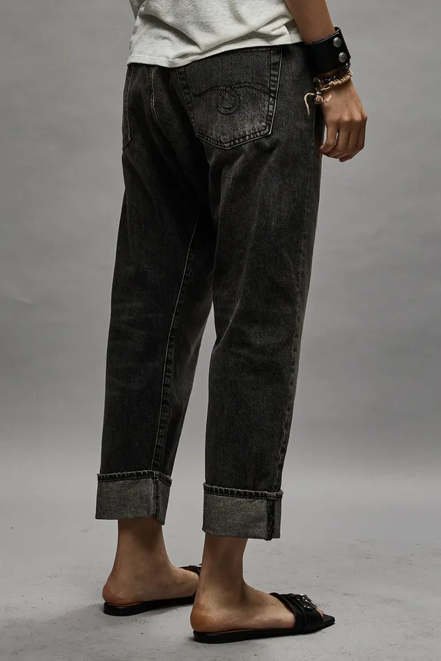 Women Crossover R13 Crossover Jean 8211 Leyton Black