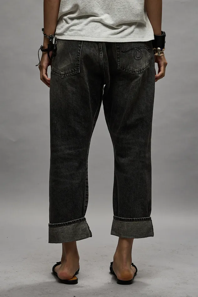 Women Crossover R13 Crossover Jean 8211 Leyton Black