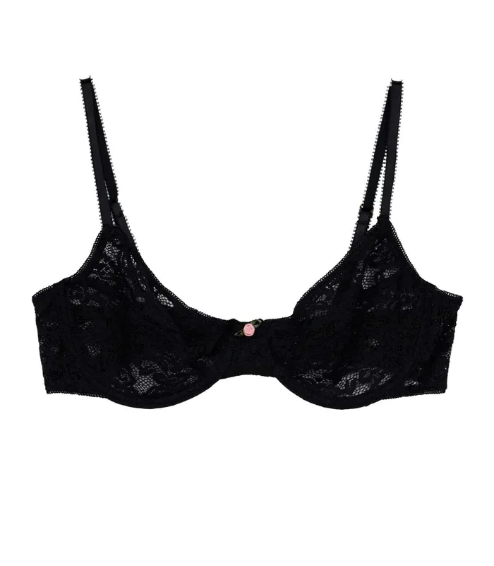 Women DEN Delicates Idalia Bra Black Women DEN Delicates Idalia Bra Black