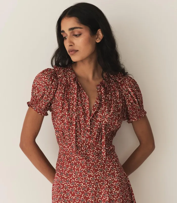 Women DEN Dresses Evienne Dress Ameline Ditsy Women DEN Dresses Evienne Dress Ameline Ditsy