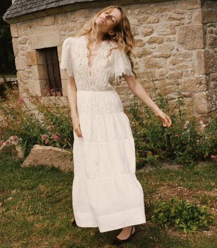 Women DEN Dresses Graciella Dress Salt
