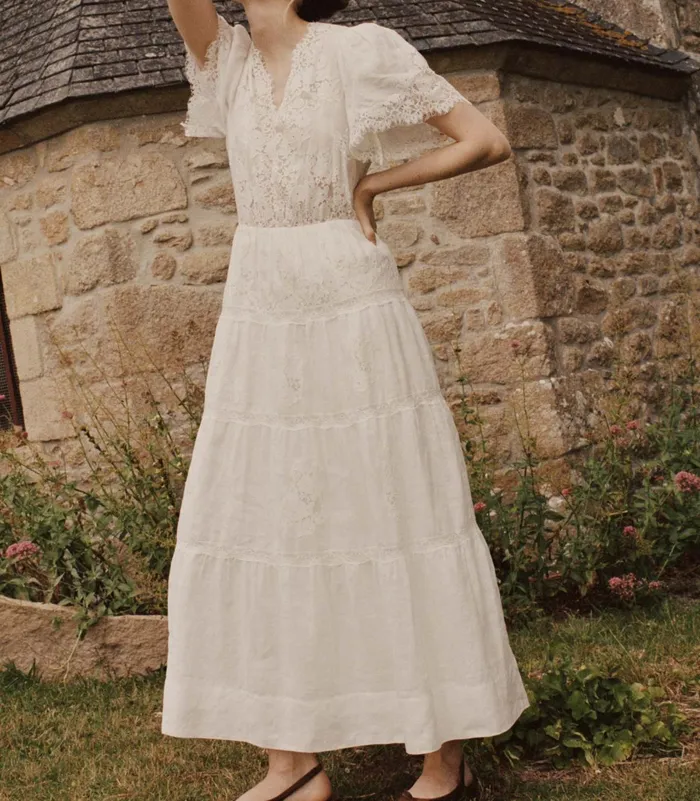 Women DEN Dresses Graciella Dress Salt