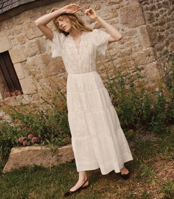 Women DEN Dresses Graciella Dress Salt