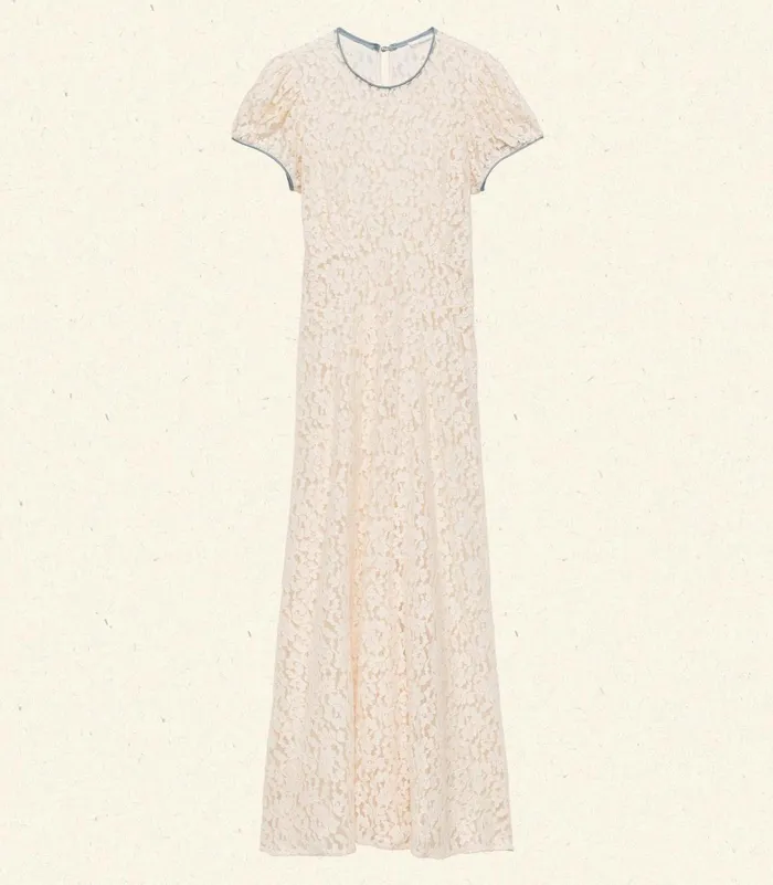 Women DEN Dresses Katarina Dress Mother Of Pearl Women DEN Dresses Katarina Dress Mother Of Pearl