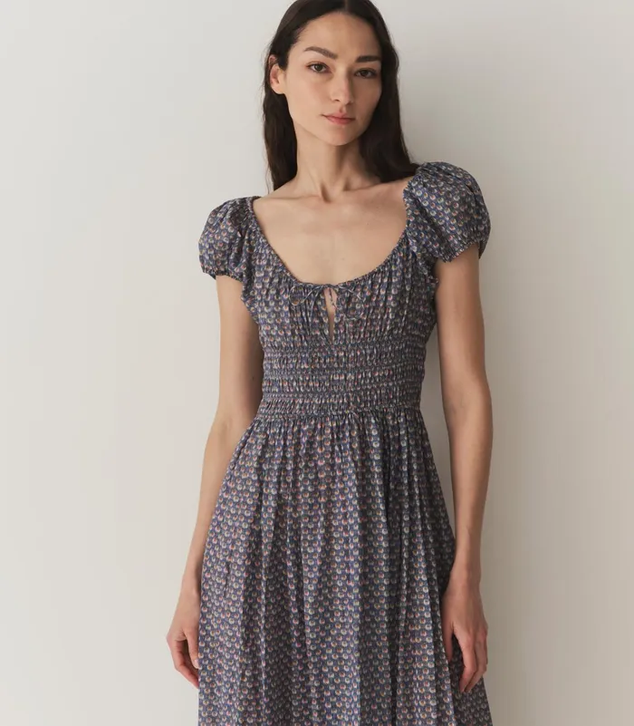Women DEN Dresses Quinn Dress Dahlia Ikat Women DEN Dresses Quinn Dress Dahlia Ikat