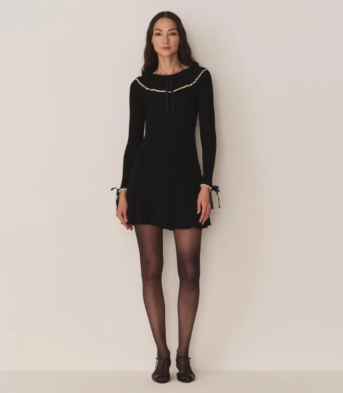 Women DEN Dresses Rafaela Dress Black