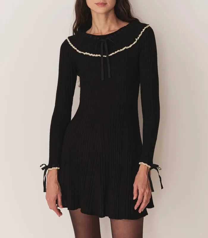 Women DEN Dresses Rafaela Dress Black