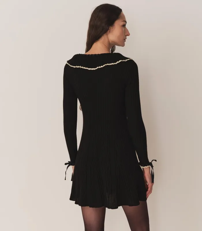 Women DEN Dresses Rafaela Dress Black