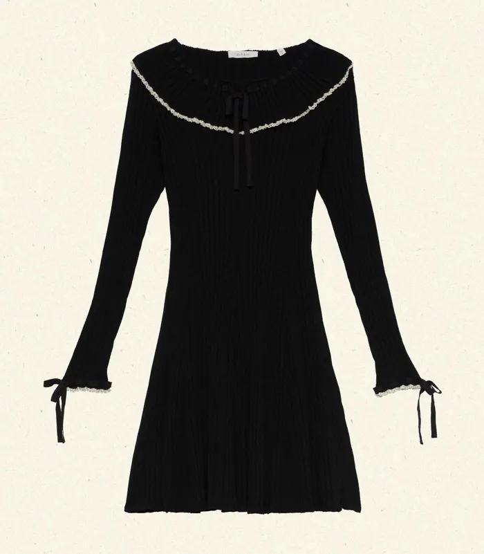 Women DEN Dresses Rafaela Dress Black