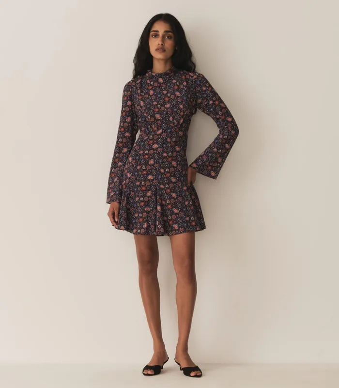 Women DEN Dresses Selena Dress Midnight Riviera Medallion