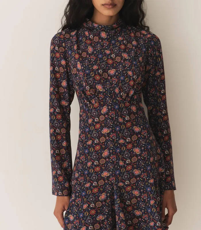 Women DEN Dresses Selena Dress Midnight Riviera Medallion