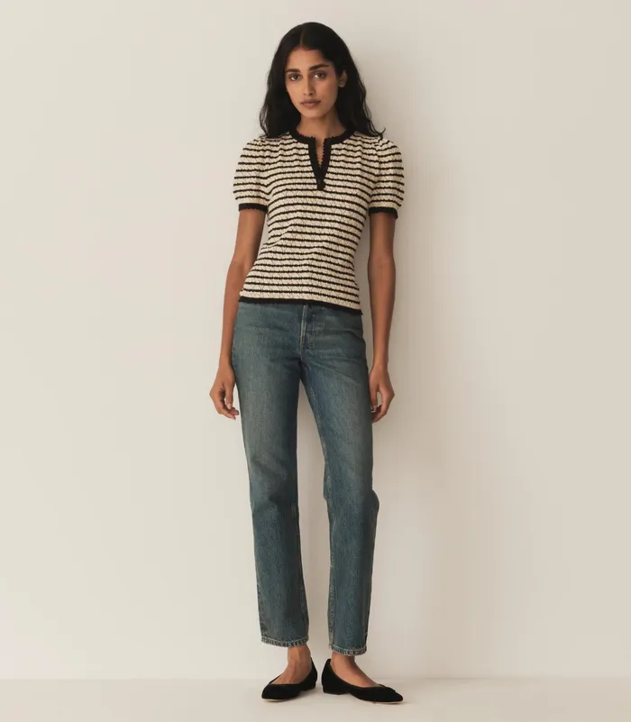 Women DEN Knitwear Brandie Top Allaire Stripe Women DEN Knitwear Brandie Top Allaire Stripe