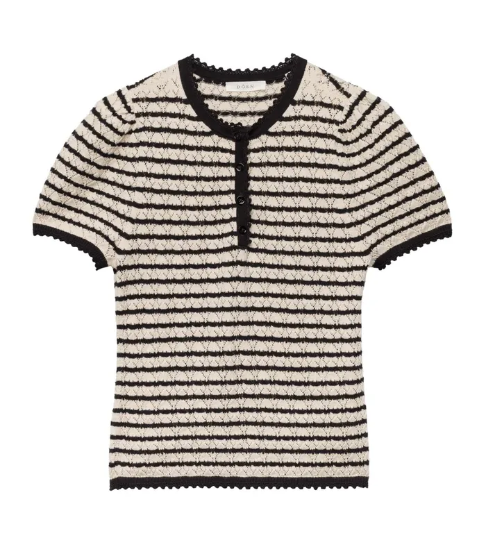 Women DEN Knitwear Brandie Top Allaire Stripe Women DEN Knitwear Brandie Top Allaire Stripe