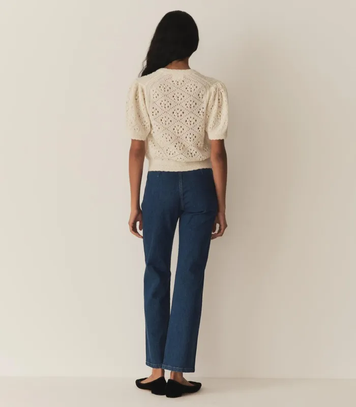 Women DEN Knitwear Mirabelle Cardigan Ivory Women DEN Knitwear Mirabelle Cardigan Ivory