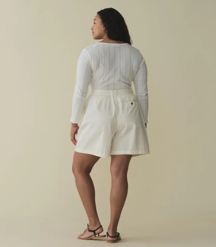 Women DEN Pants and Shorts Danette Short Salt Women DEN Pants and Shorts Danette Short Salt