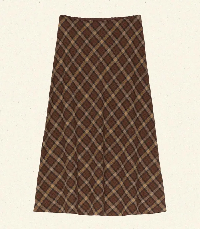 Women DEN Skirts Elowen Skirt Cornwall Plaid Women DEN Skirts Elowen Skirt Cornwall Plaid