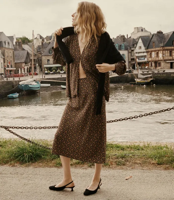 Women DEN Skirts Elowena Skirt Villette Paisley