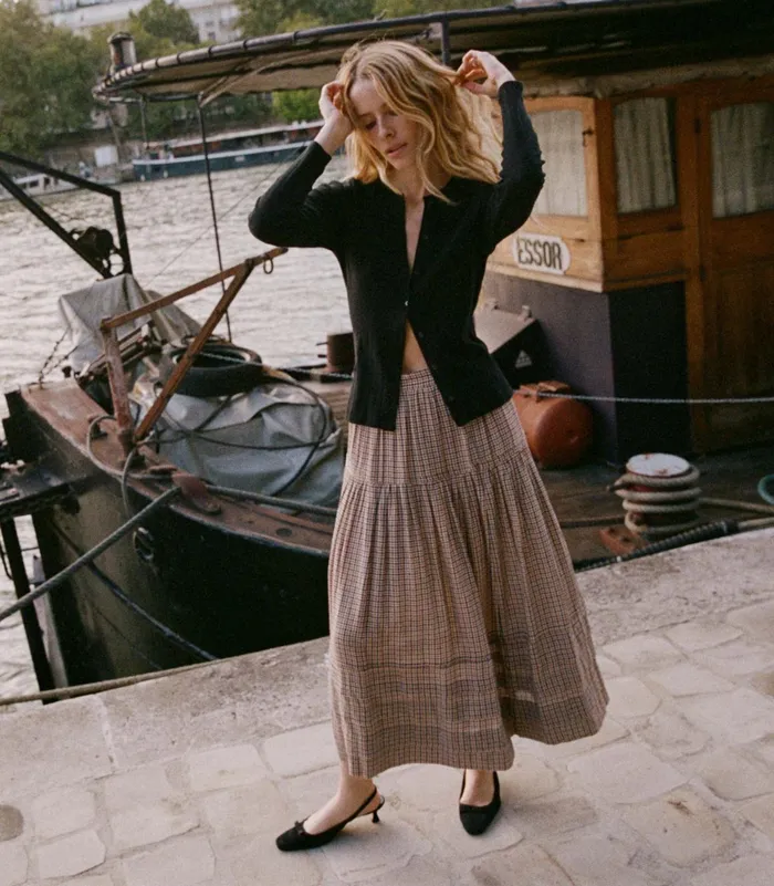 Women DEN Skirts Sebastiane Skirt Bridget Check