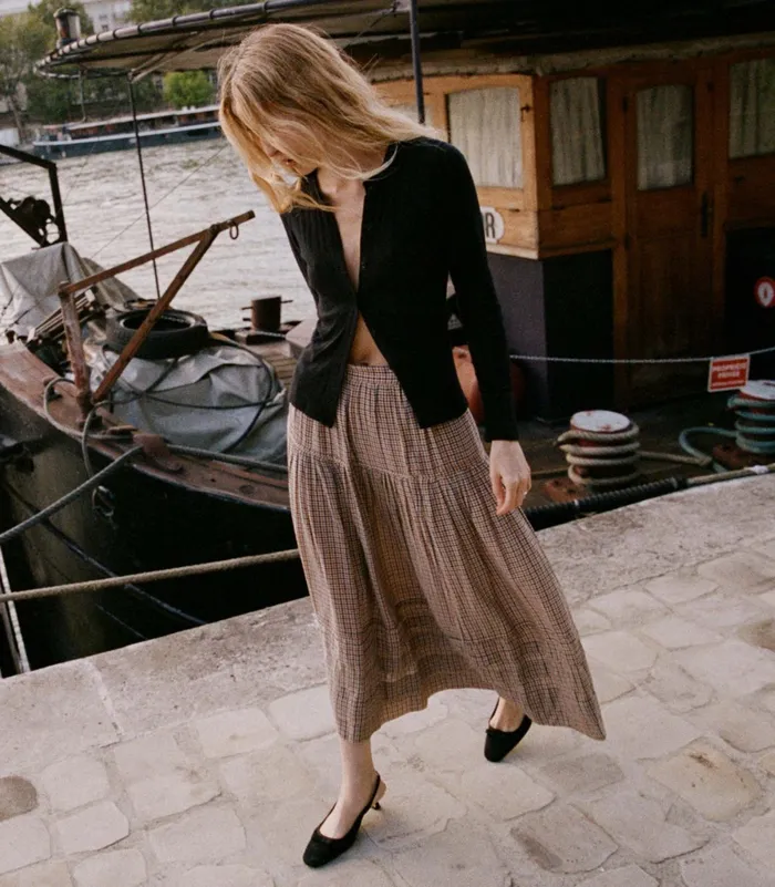 Women DEN Skirts Sebastiane Skirt Bridget Check
