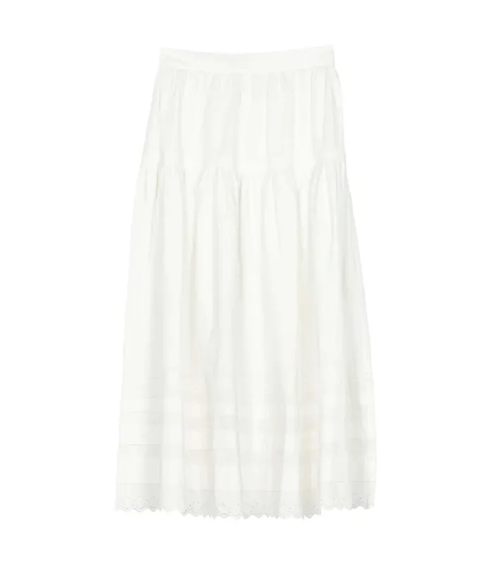 Women DEN Skirts Sebastiane Skirt Powder Women DEN Skirts Sebastiane Skirt Powder