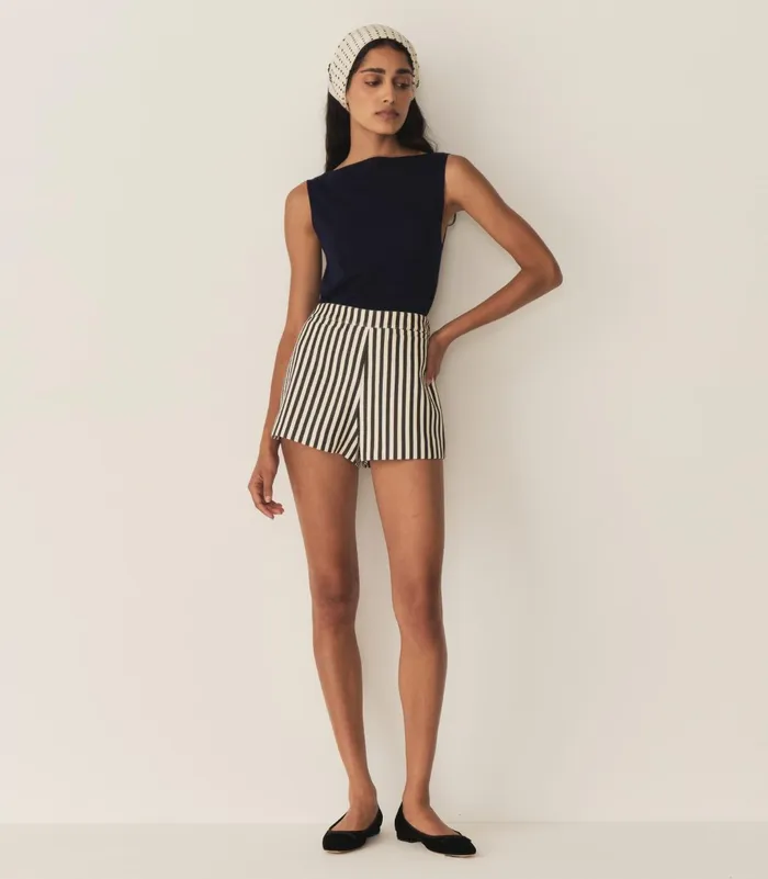 Women DEN Tees Honore Knit Tank Deep Navy Women DEN Tees Honore Knit Tank Deep Navy