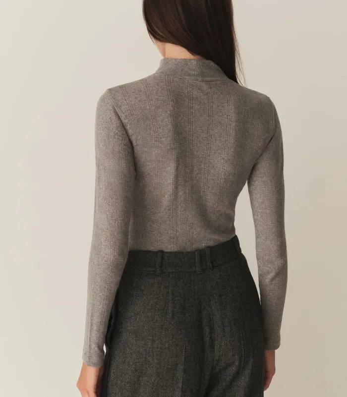 Women DEN Tees Nessa Tee Heather Grey Women DEN Tees Nessa Tee Heather Grey