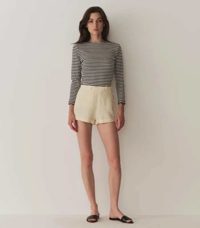 Women DEN Tees Paulette Tee Nantucket Stripe