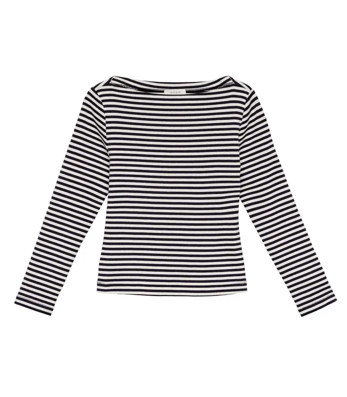 Women DEN Tees Paulette Tee Nantucket Stripe