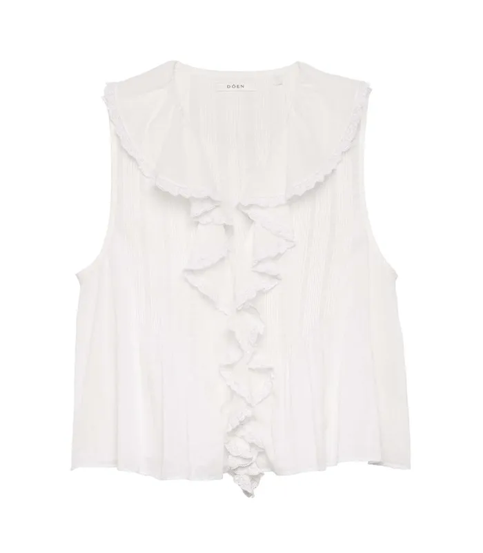Women DEN Tops Hilda Top Salt Women DEN Tops Hilda Top Salt