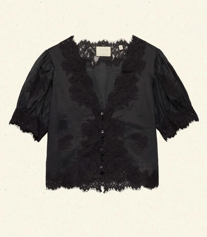 Women DEN Tops Idella Top Black Women DEN Tops Idella Top Black