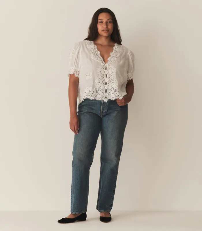 Women DEN Tops Idella Top Salt Women DEN Tops Idella Top Salt