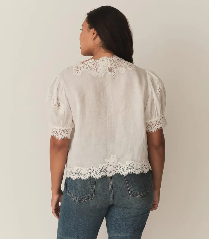 Women DEN Tops Idella Top Salt Women DEN Tops Idella Top Salt