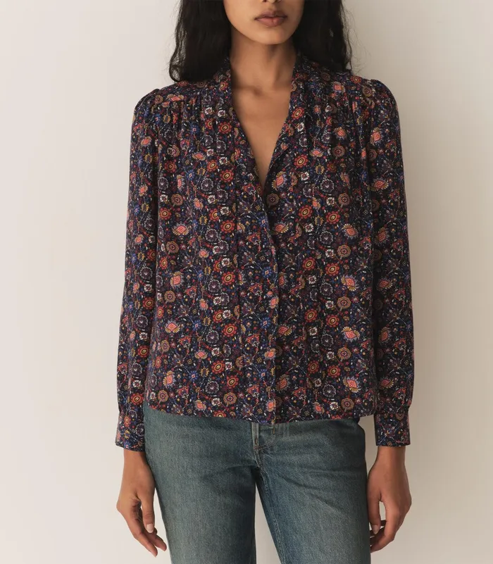 Women DEN Tops Josseline Top Midnight Riviera Medallion Women DEN Tops Josseline Top Midnight Riviera Medallion