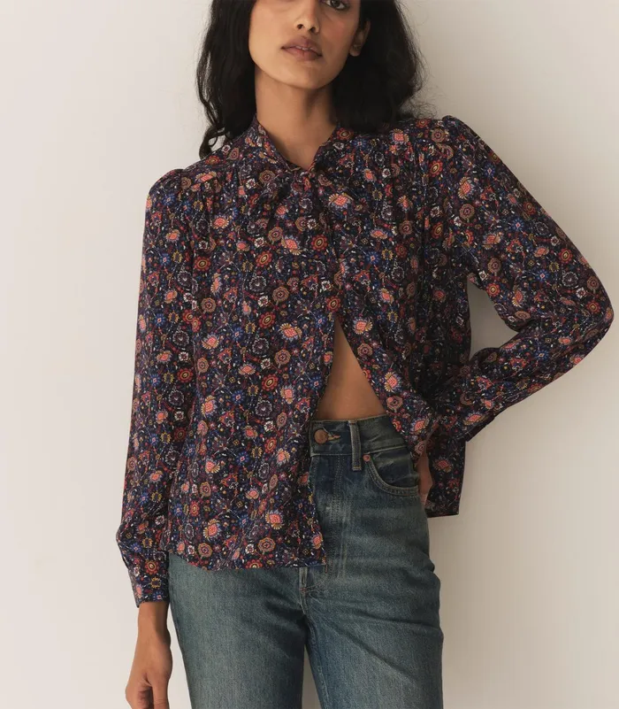 Women DEN Tops Josseline Top Midnight Riviera Medallion Women DEN Tops Josseline Top Midnight Riviera Medallion