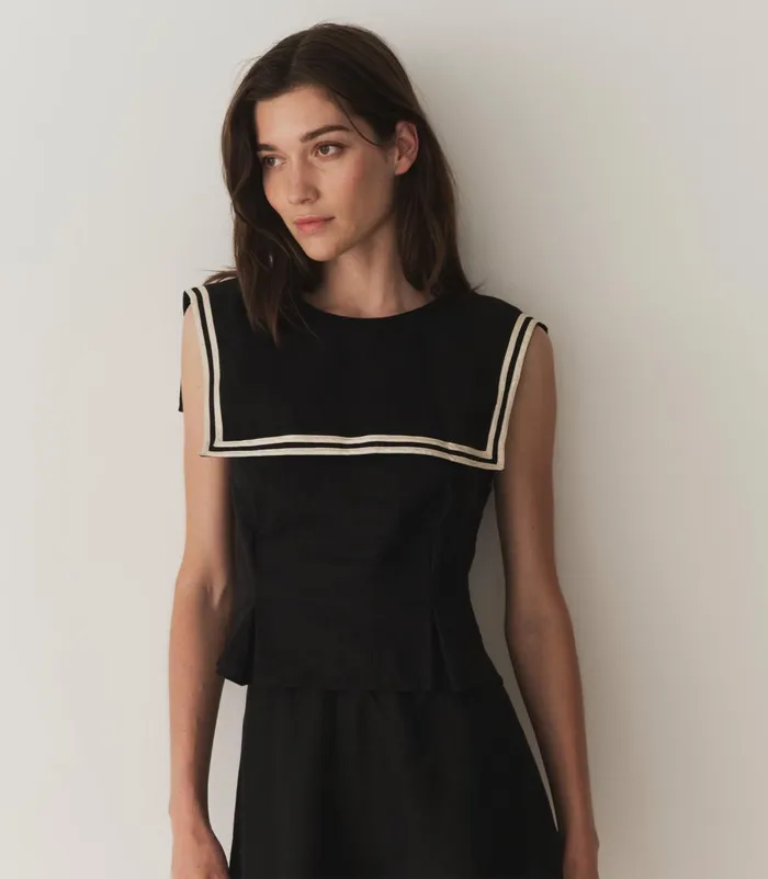 Women DEN Tops Margie Top Black Women DEN Tops Margie Top Black