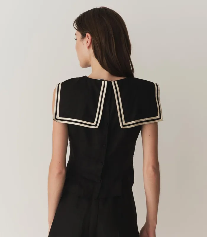 Women DEN Tops Margie Top Black Women DEN Tops Margie Top Black