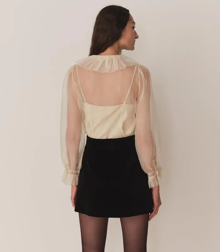 Women DEN Tops Pascal Top Mother Of Pearl Women DEN Tops Pascal Top Mother Of Pearl