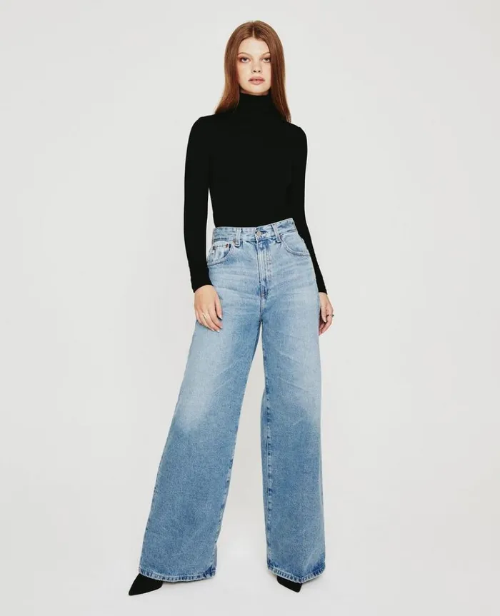 Women Denim AG Jeans Deven 17 Years West Lake