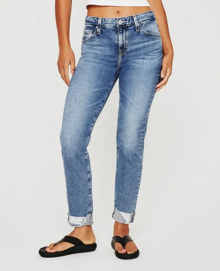 Women Denim AG Jeans ExBoyfriend Slim Vp California Trail