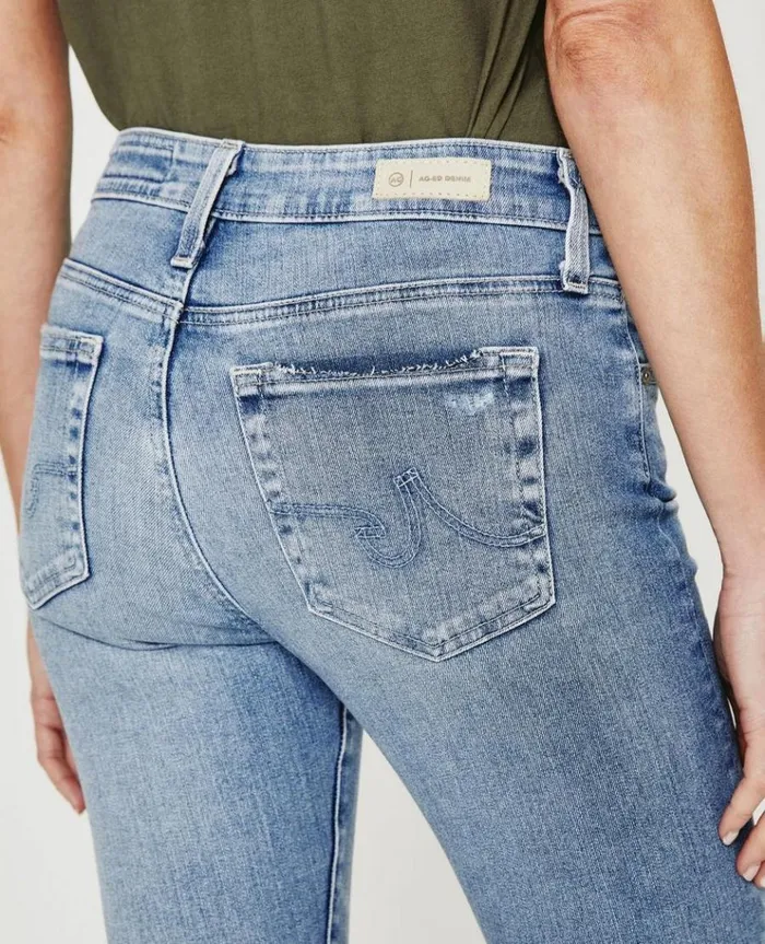 Women Denim AG Jeans Farrah Skinny Ankle 20 Years Undertow Destructed Women Denim AG Jeans Farrah Skinny Ankle 20 Years Undertow Destructed