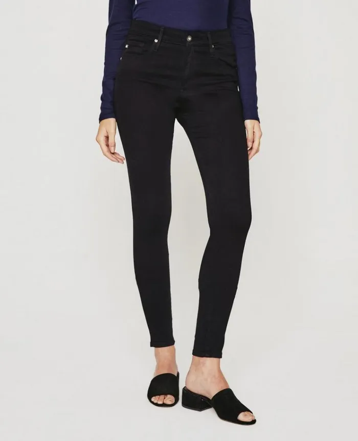 Women Denim AG Jeans Farrah Skinny Super Black Women Denim AG Jeans Farrah Skinny Super Black