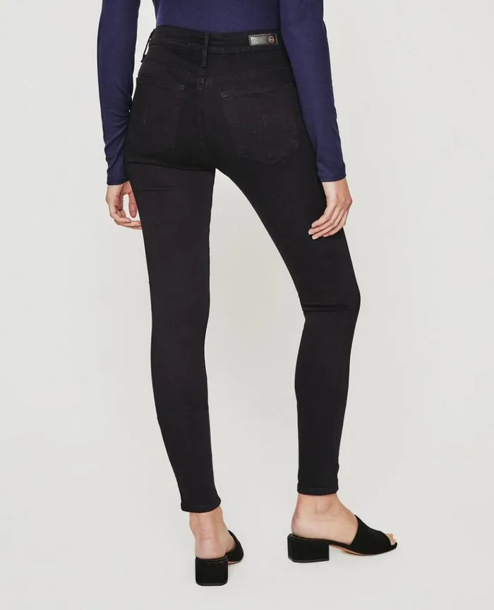 Women Denim AG Jeans Farrah Skinny Super Black Women Denim AG Jeans Farrah Skinny Super Black