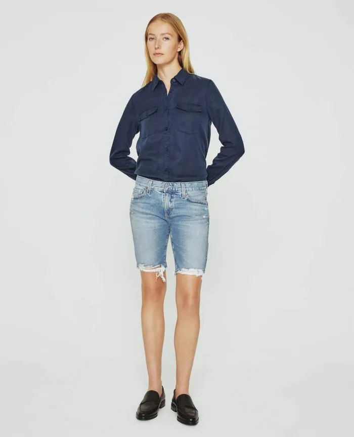 Women Denim AG Jeans Nikki Short Apparition