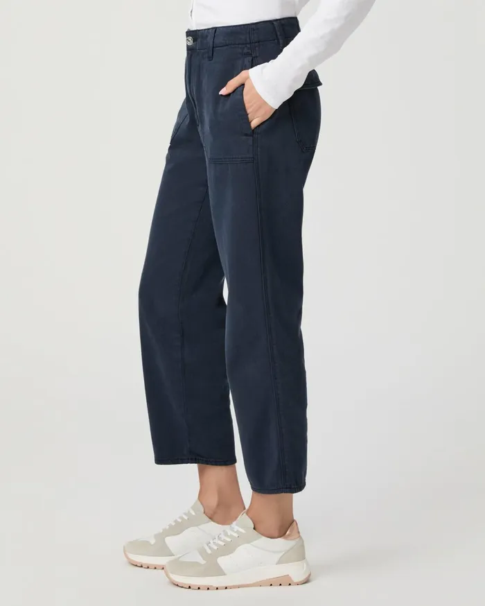 Women Denim PAIGE Kirby Straight Pant 8211 Vintage Navy Seascape Women Denim PAIGE Kirby Straight Pant 8211 Vintage Navy Seascape