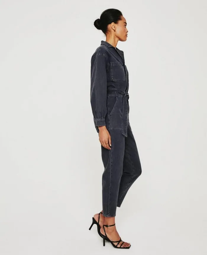 Women Dresses and More AG Jeans Ryleigh Jumpsuit Sulfur Black Women Dresses and More AG Jeans Ryleigh Jumpsuit Sulfur Black