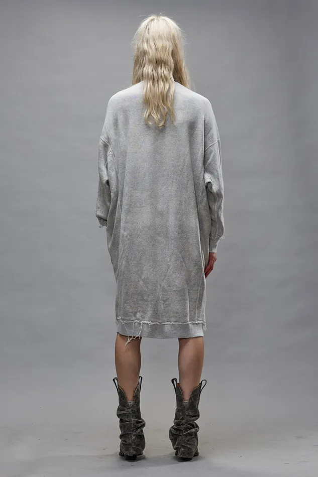 Women Dresses and Skirts R13 Grunge Sweatshirt Dress 8211 Heather Grey