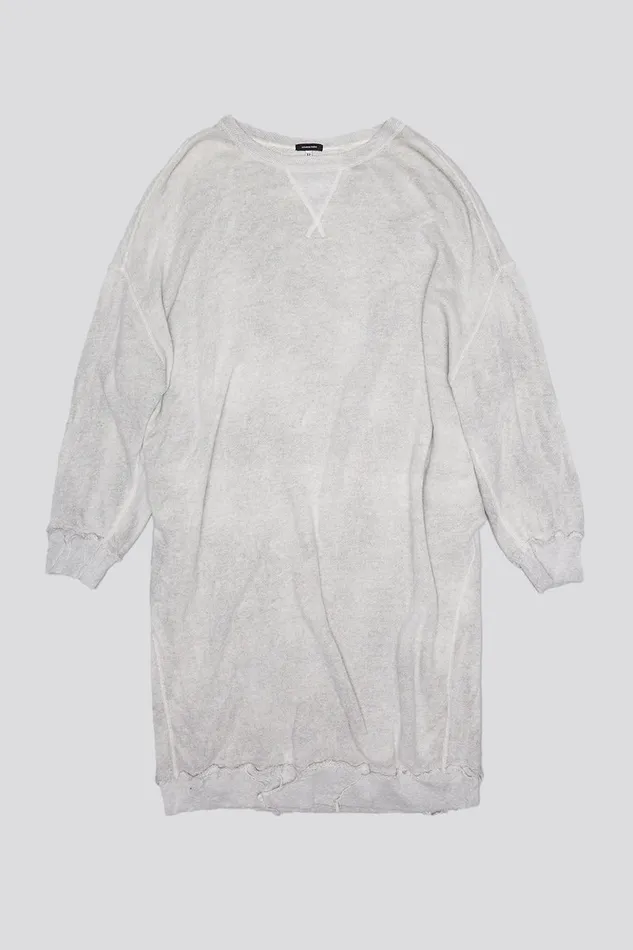 Women Dresses and Skirts R13 Grunge Sweatshirt Dress 8211 Heather Grey