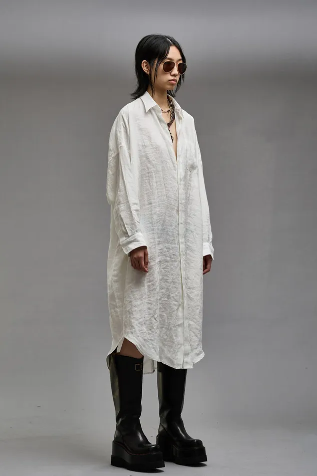 Women Dresses and Skirts R13 Jumbo Shirtdress 8211 White