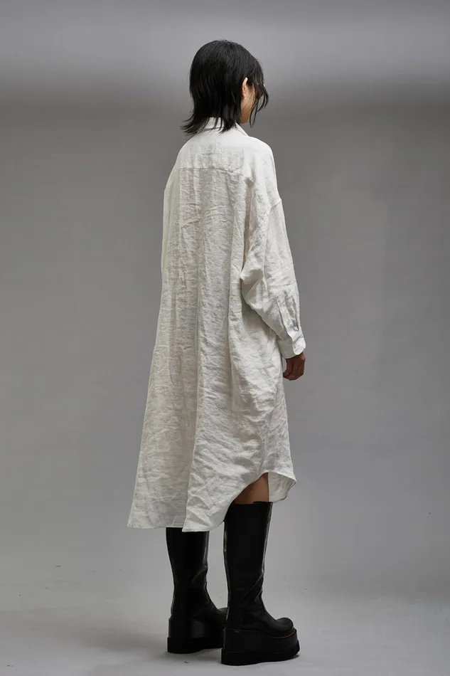 Women Dresses and Skirts R13 Jumbo Shirtdress 8211 White